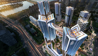 용산정비창에 자연 경관을 담은 독보적 디자인 제안