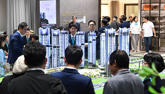 용산 랜드마크를 향한 약속!  조합원 호평 쏟아져